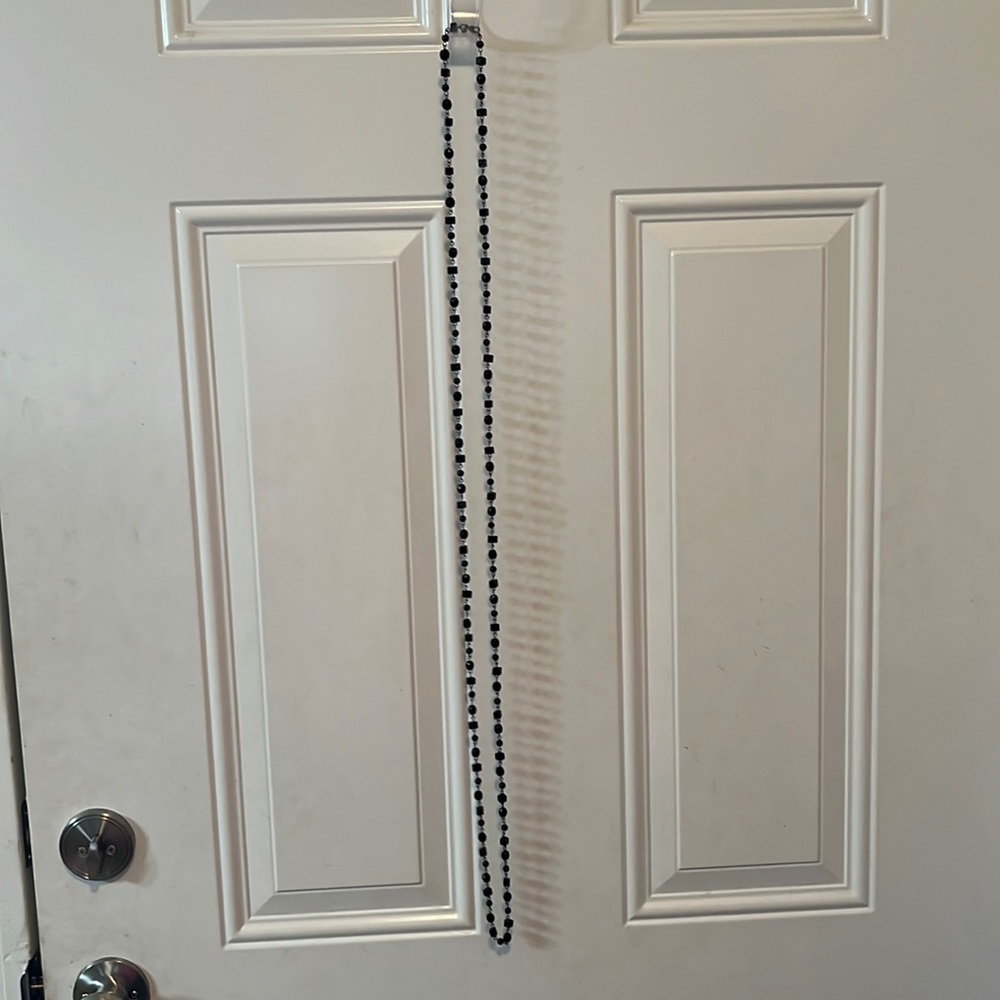 Black Premier Long Necklace